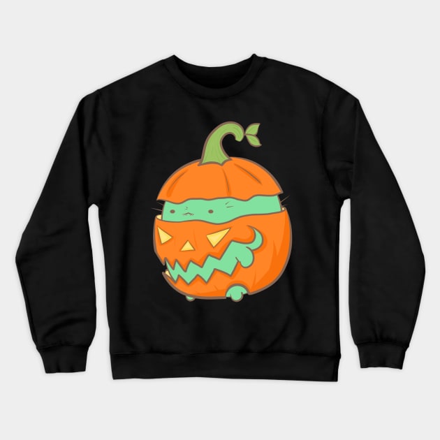 Guild Wars 2- Gourdon the Spooky Racing Choya Crewneck Sweatshirt by CaptainPoptop